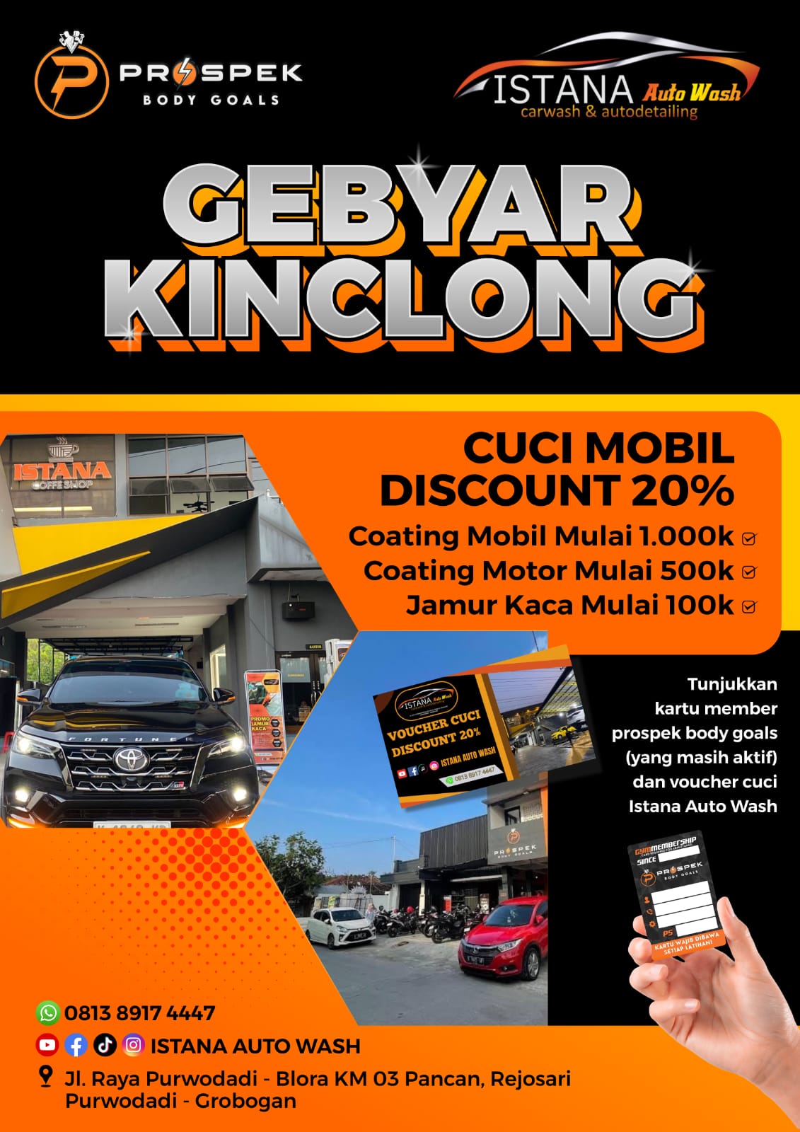 🚗 Gebyar Kinclong – Istana Auto Wash